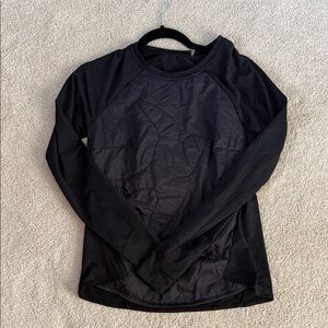 Oiselle Insulated Black Running Long Sleeve
